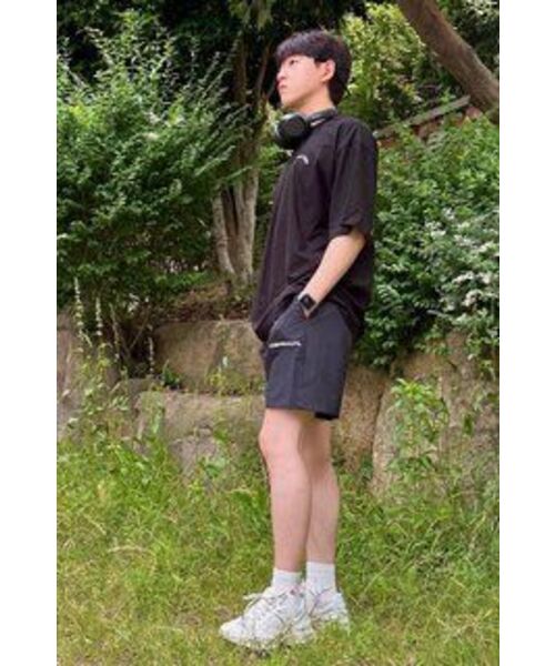 LENGAGEMENT（ランガージュマン）の「パティグリップストップハーフパンツ[ブラック]（その他パンツ・レディース・その他・M/S）」の17枚目の写真