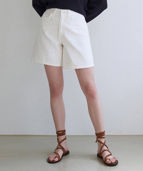 ADAUL(アダウル)の「ベーシックコットンショートパンツ - 3カラー(その他パンツ・レディース・その他・S)」の1枚目の写真