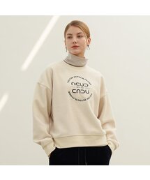 ACUD | Boucle Logo Sweatshirt _Ivory(スウェット)