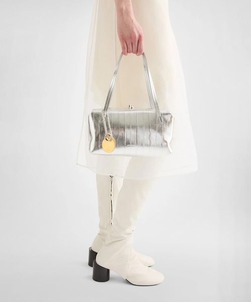 JIL SANDER（ジルサンダー）の「OVAL CHARM（キーケース/キーアクセサリー・レディース・シルバー×ゴールド・UNI）」の3枚目の写真