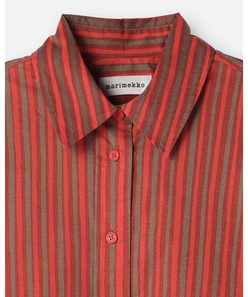 marimekko（マリメッコ）の「Kuvitelma Piccolo / shirt dress（ワンピース・レディース・レンガ・36/34/38/40）」の7枚目の写真