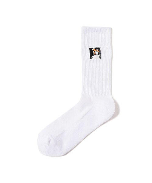 BEAMS T（ビームスティー）の「KOICHI YAIRI × BEAMS T / SOCKS（ソックス/靴下・メンズ・ブラック/ホワイト・ONE SIZE）」の6枚目の写真
