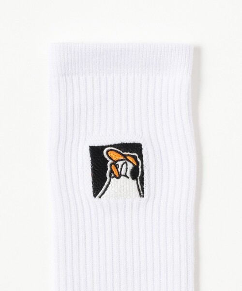 BEAMS T（ビームスティー）の「KOICHI YAIRI × BEAMS T / SOCKS（ソックス/靴下・メンズ・ブラック/ホワイト・ONE SIZE）」の7枚目の写真