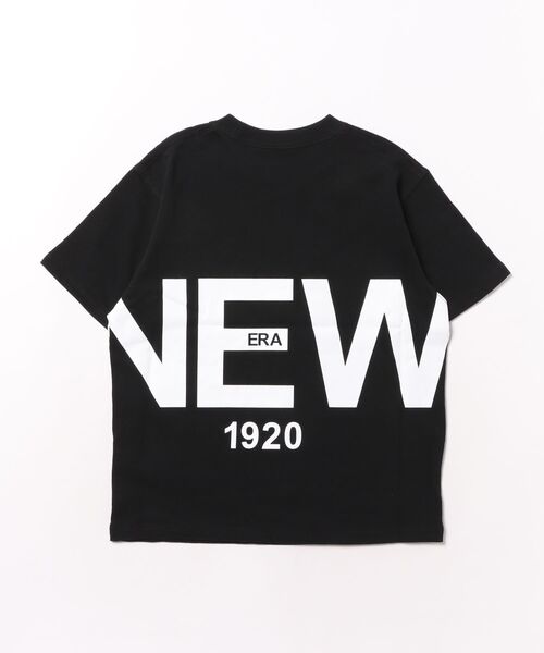 NEW ERA（ニューエラ）の「NEW ERA/ニューエラ キッズ 半袖 バックプリント YTH SS CT ZOOM LOGO ムラサキスポーツ限定（Tシャツ/カットソー・キッズ・クリーム/ブラック/ホワイト・130cm/150cm/160cm/140cm）」の4枚目の写真