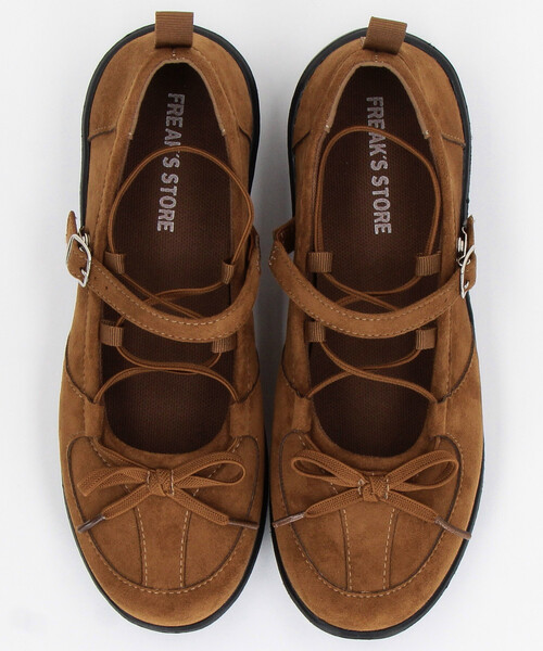 FREAK'S STORE（フリークスストア）の「レースアップ バレエシューズ/バレエスニーカー（バレエシューズ・レディース・シルバー/ブラック/ブラウン・23.5cm/24.0cm/24.5cm）」の16枚目の写真