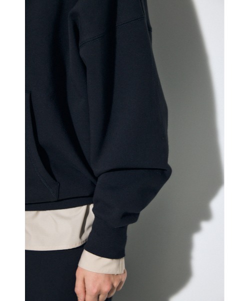 AZUL by moussy（アズールバイマウジー）の「ダンボールパーカー（パーカー・レディース・オフホワイト/杢グレー/ブラック・SMALL/MEDIUM）」の18枚目の写真