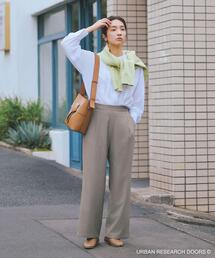 URBAN RESEARCH DOORS | 『仁村紗和さん着用』『UR TECH』完声フロントタックイージーパンツ(その他パンツ)