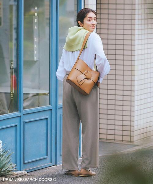 URBAN RESEARCH DOORS(アーバンリサーチドアーズ)の「『仁村紗和さん着用』『UR TECH』完声フロントタックイージーパンツ(その他パンツ・レディース・グレー系その他/ブラック/ネイビー・MEDIUM/SMALL/LARGE)」の14枚目の写真