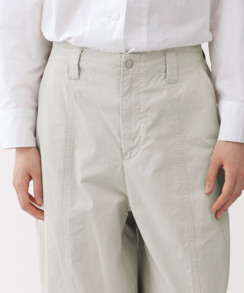 MUJI Labo（ムジラボ）の「〔MUJI Labo〕婦人　コットン　ライトキャンバス　ドローストリングパンツ（その他パンツ・レディース・サンドベージュ/ブラック・L/M/S/XL）」の13枚目の写真