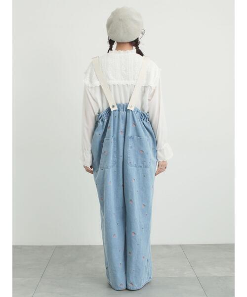 オーガニックコットン】デニムサロペット（サロペット/オーバーオール