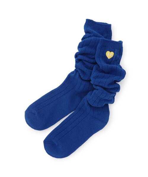 LOVETOXIC(ラブトキシック)の「【推し活】カラールーズソックス(ソックス/靴下・キッズ・オフホワイト/ピンク/レッド/イエロー/パープル/オレンジ/グリーン/ブラック/ブルー・F)」の4枚目の写真