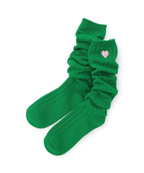 LOVETOXIC(ラブトキシック)の「【推し活】カラールーズソックス(ソックス/靴下・キッズ・オフホワイト/ピンク/レッド/イエロー/パープル/オレンジ/グリーン/ブラック/ブルー・F)」の3枚目の写真