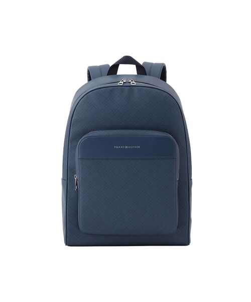 TOMMY HILFIGER(トミーヒルフィガー)の「フラッグモノグラムバックパック(バックパック/リュック・メンズ・ブラック/ブルー・FREE)」の2枚目の写真