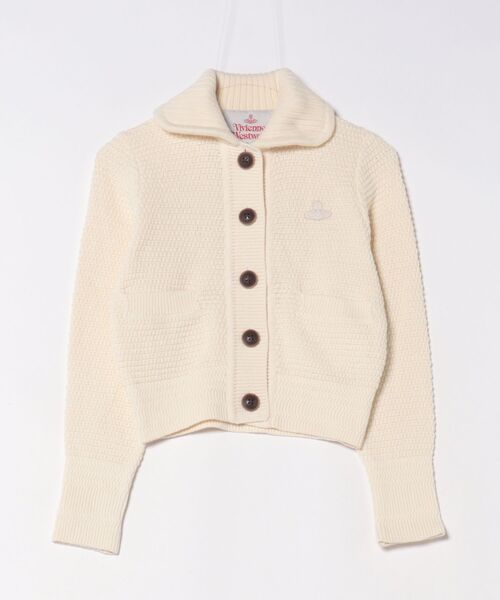 Vivienne Westwood（ヴィヴィアンウエストウッド）の「ﾃｸｽﾁｬｰﾁｪｯｸﾆｯﾄ