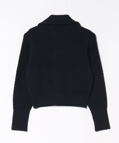 Vivienne Westwood(ヴィヴィアンウエストウッド)の「スレットリンクスニット ラウンドカラーカーディガン(カーディガン/ボレロ・レディース・レッド/オフホワイト/ブルー・FREE)」の4枚目の写真