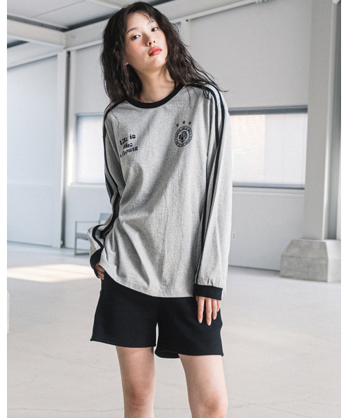 HAVISM(ヘビズム)の「LLF UNIFORM L/S TEE(GREY)(Tシャツ/カットソー・レディース・その他・ONE SIZE)」の3枚目の写真