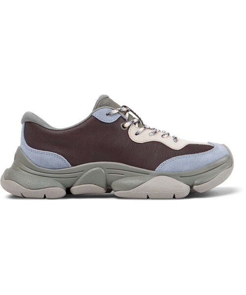 CAMPER（カンペール）の「[カンペール] KARST 2 / レザースニーカー（スニーカー・レディース・ダークブラウン・23.5cm/23.0cm/24.0cm/25.0cm/25.5cm/22.5cm）」の2枚目の写真