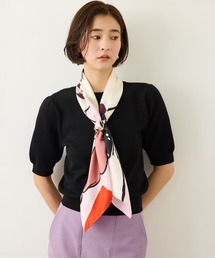 ROPE' | 前後2WAY 5分袖ニットプルオーバー/イージーケア(ニット/セーター)