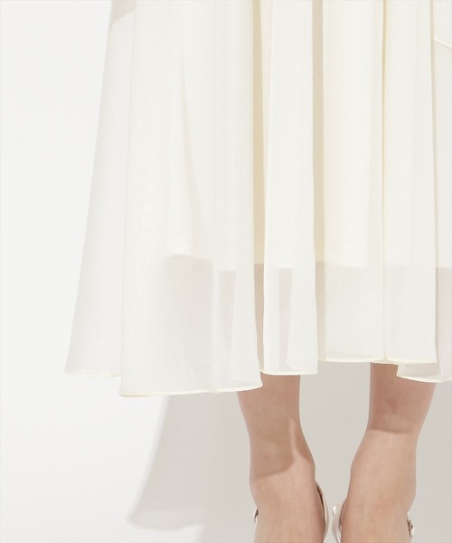 AND COUTURE（アンドクチュール）の「リボン付きニットドッキング