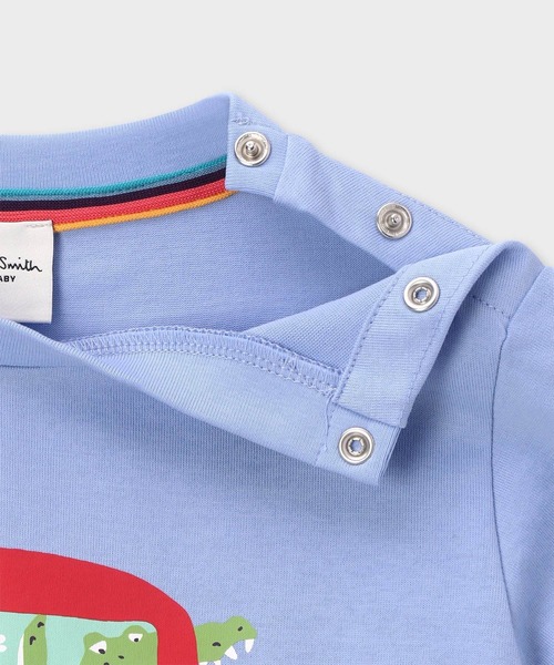 Paul Smith JUNIOR(ポールスミスジュニア)の「ボーイズ アニマル ギミック Tシャツ / 893195 3561202(Tシャツ/カットソー・キッズ・ベージュ/ブルー・110cm/100cm/130cm/120cm)」の14枚目の写真