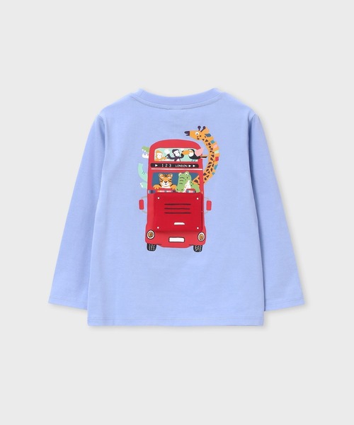 Paul Smith JUNIOR(ポールスミスジュニア)の「ボーイズ アニマル ギミック Tシャツ / 893195 3561202(Tシャツ/カットソー・キッズ・ベージュ/ブルー・110cm/100cm/130cm/120cm)」の11枚目の写真
