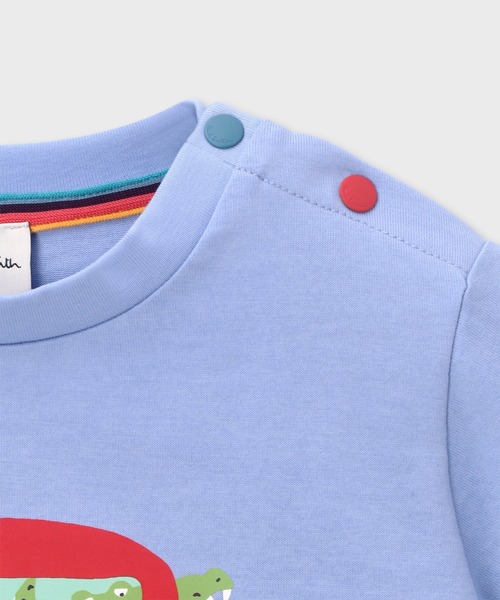 Paul Smith JUNIOR(ポールスミスジュニア)の「ボーイズ アニマル ギミック Tシャツ / 893195 3561202(Tシャツ/カットソー・キッズ・ベージュ/ブルー・110cm/100cm/130cm/120cm)」の13枚目の写真