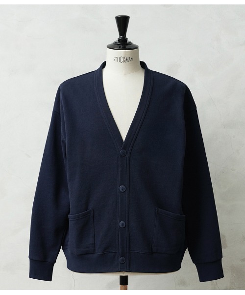 WAIPER.inc（ワイパーインク）の「WAIPER.inc 米軍 U.S.AIR CORPS スウェットカーディガン【WP1149】（カーディガン/ボレロ・メンズ・ブラック/ネイビー/ヘザーグレー・42/40/38）」の3枚目の写真