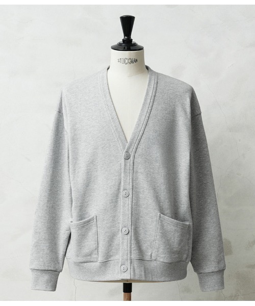 WAIPER.inc（ワイパーインク）の「WAIPER.inc 米軍 U.S.AIR CORPS スウェットカーディガン【WP1149】（カーディガン/ボレロ・メンズ・ブラック/ネイビー/ヘザーグレー・42/40/38）」の2枚目の写真