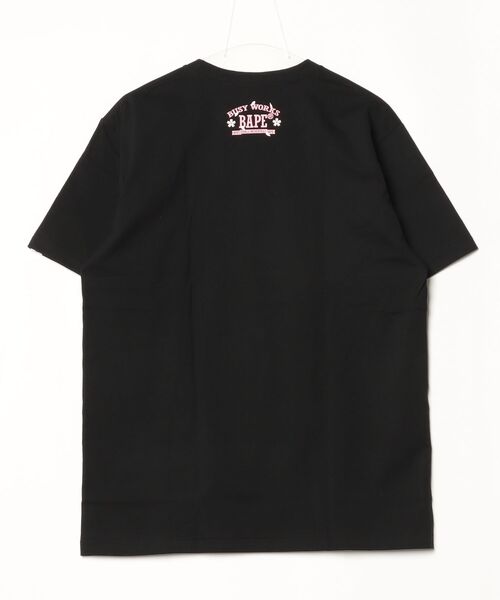 【美品】エイプ　APE パイレーツストア限定 バックロゴ ワークシャツ M SAKURA PHOTO APE HEAD TEE（Tシャツ/カットソー）｜A BATHING APE（ア