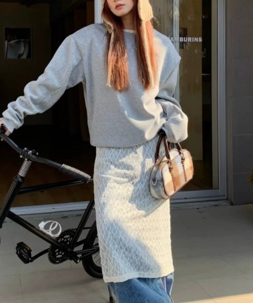 SHOUYO（ショウヨウ）の「シアーレース ロングワンピース（ワンピース・レディース・オフホワイト・M）」の3枚目の写真