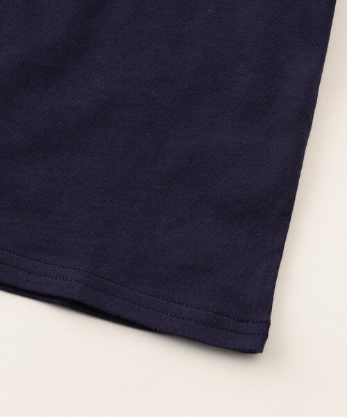 BREEZE（ブリーズ）の「【リンク】リンガー配色3柄ロゴTシャツ（Tシャツ/カットソー・キッズ・レッド/ネイビー/アイボリー・110/100/90/80/120/140/130）」の16枚目の写真