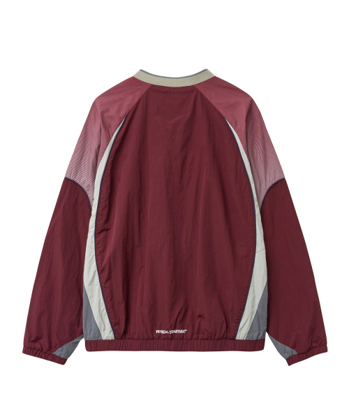 PHYPS MOTORCYCLE（フィップスモーターサイクル）の「Vintage Logo Speed Track nylon Long Sleeve Burgundy（Tシャツ/カットソー・レディース・その他・MEDIUM/LARGE/SMALL/X-LARGE）」の2枚目の写真