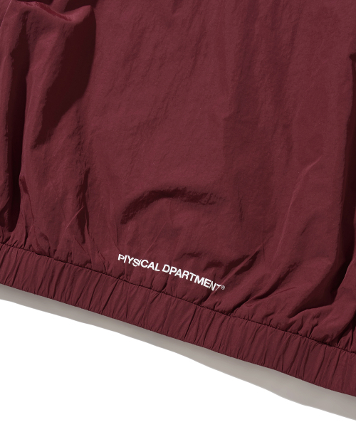 PHYPS MOTORCYCLE（フィップスモーターサイクル）の「Vintage Logo Speed Track nylon Long Sleeve Burgundy（Tシャツ/カットソー・レディース・その他・MEDIUM/LARGE/SMALL/X-LARGE）」の5枚目の写真