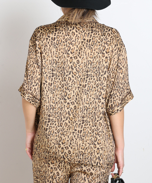 Couture d'adam(クチュールドアダム)の「【COUTURE D'ADAM/クチュールドアダム】Leopard Italian Print Shirt(シャツ/ブラウス・レディース・キャメル・FREE)」の20枚目の写真