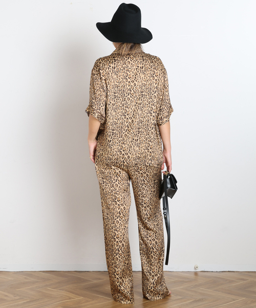 Couture d'adam(クチュールドアダム)の「【COUTURE D'ADAM/クチュールドアダム】Leopard Italian Print Shirt(シャツ/ブラウス・レディース・キャメル・FREE)」の17枚目の写真