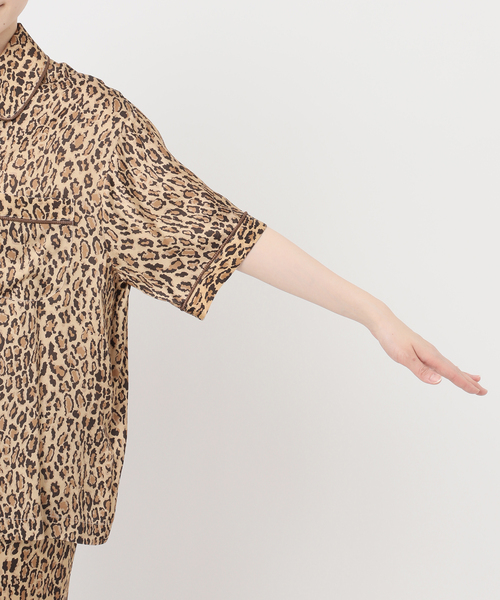 Couture d'adam(クチュールドアダム)の「【COUTURE D'ADAM/クチュールドアダム】Leopard Italian Print Shirt(シャツ/ブラウス・レディース・キャメル・FREE)」の12枚目の写真