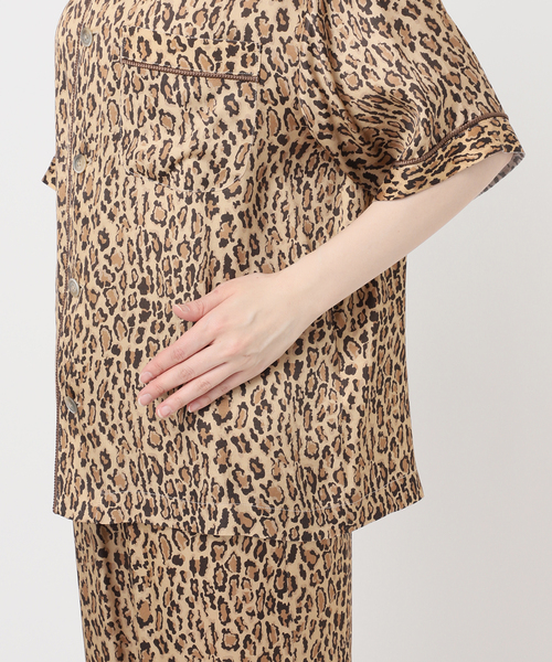 Couture d'adam(クチュールドアダム)の「【COUTURE D'ADAM/クチュールドアダム】Leopard Italian Print Shirt(シャツ/ブラウス・レディース・キャメル・FREE)」の11枚目の写真