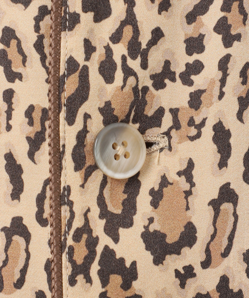 Couture d'adam(クチュールドアダム)の「【COUTURE D'ADAM/クチュールドアダム】Leopard Italian Print Shirt(シャツ/ブラウス・レディース・キャメル・FREE)」の9枚目の写真