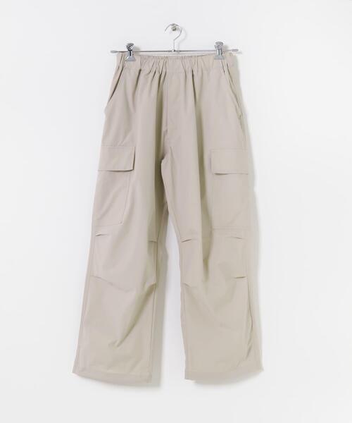 ITEMS URBANRESEARCH（アイテムズ アーバンリサーチ）の「高機能 ウエストイージーポリカーゴパンツ（その他パンツ・メンズ・チャコールグレー/アイボリー/ブラック/カーキ・LARGE/MEDIUM/SMALL）」の8枚目の写真