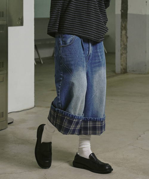 TRAVEL(トラベル)の「モアライニングバミューダデニムショーツブルー(その他パンツ・レディース・その他・SMALL/MEDIUM/LARGE)」の3枚目の写真