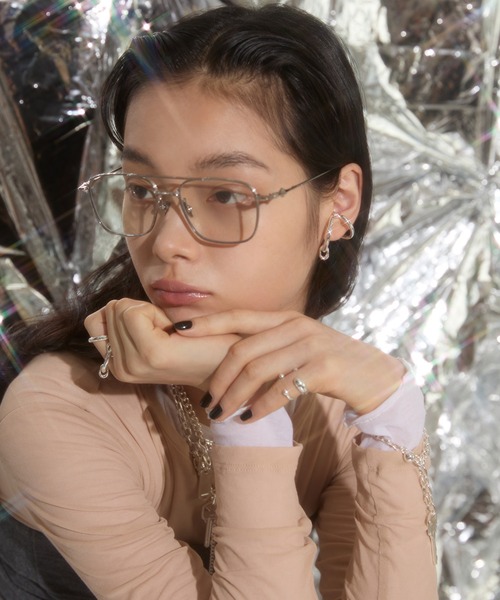 Soierie（ソワリー）の「バーベル ピンキー リング /  Barbell pinky ring（リング・レディース・シルバー・FREE）」の12枚目の写真