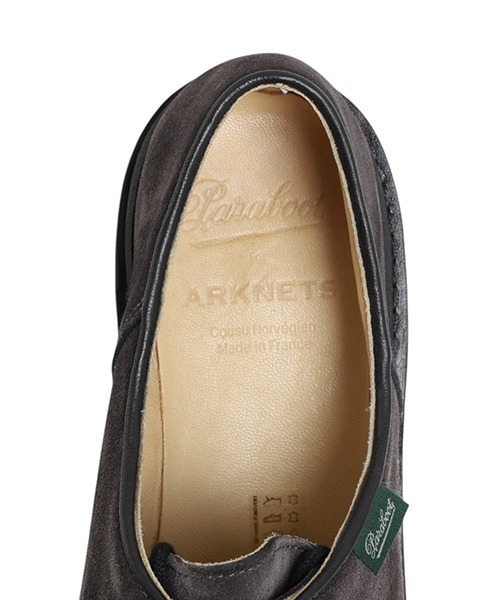 Paraboot（パラブーツ）の「PARABOOT / パラブーツ：別注 MICHAEL COMBINATION：ONLYARK-5-2507[MUS]（その他シューズ・メンズ・グレー・41/40.5）」の9枚目の写真