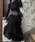 WILLFULLY�i�E�B���t���[�j�́udenim yoke lace irregular tiered SK�i�X�J�[�g�j�v�b�u���b�N