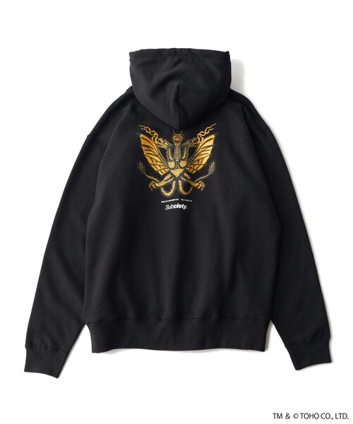Subciety(サブサエティ)の「GODZILLA VS. KING GHIDORAH 1991 hoodie(ベスト・メンズ・グレー/ブラック・LARGE/MEDIUM/X-LARGE)」の15枚目の写真