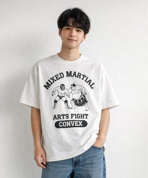 CONVEX（コンベックス）の「SUMO＆ﾚｽﾗｰ / WIDE-T（大人）（Tシャツ/カットソー）」