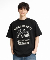 CONVEX（コンベックス）の「SUMO＆ﾚｽﾗｰ / WIDE-T（大人）（Tシャツ/カットソー）」