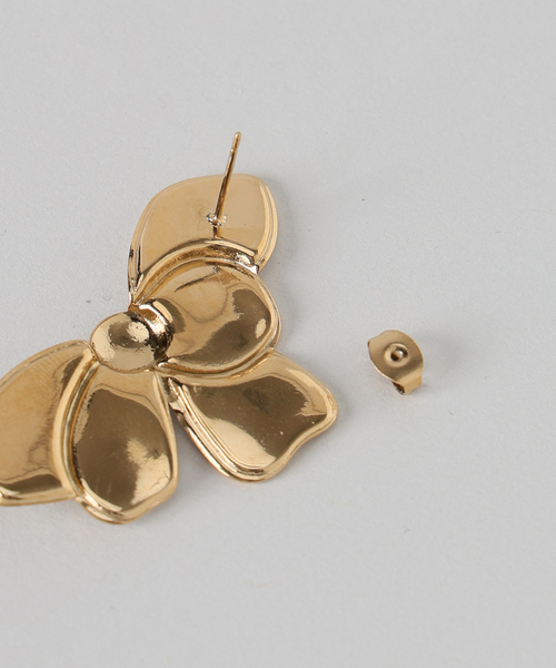 MERAKI(メラキ)の「MERAKI メラキ フラワーモチーフピアス 3061560013(ピアス(両耳用)・レディース・ゴールド・FREE)」の6枚目の写真