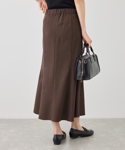 ROPE' PICNIC（ロペピクニック）の「カナパ サイドベルトマーメイドスカート/セットアップ対応・UV・抗菌防臭・接触冷感（スカート・レディース・グレー/グリーン系その他/ベージュ系その他2/ダークブラウン/ネイビー/ベージュ・M/S/L）」の17枚目の写真