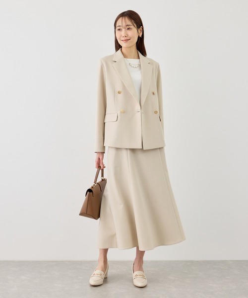 ROPE' PICNIC（ロペピクニック）の「カナパ サイドベルトマーメイドスカート/セットアップ対応・UV・抗菌防臭・接触冷感（スカート・レディース・グレー/グリーン系その他/ベージュ系その他2/ダークブラウン/ネイビー/ベージュ・M/S/L）」の19枚目の写真