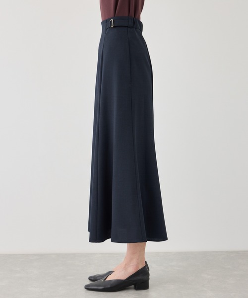 ROPE' PICNIC（ロペピクニック）の「カナパ サイドベルトマーメイドスカート/セットアップ対応・UV・抗菌防臭・接触冷感（スカート・レディース・グレー/グリーン系その他/ベージュ系その他2/ダークブラウン/ネイビー/ベージュ・M/S/L）」の9枚目の写真